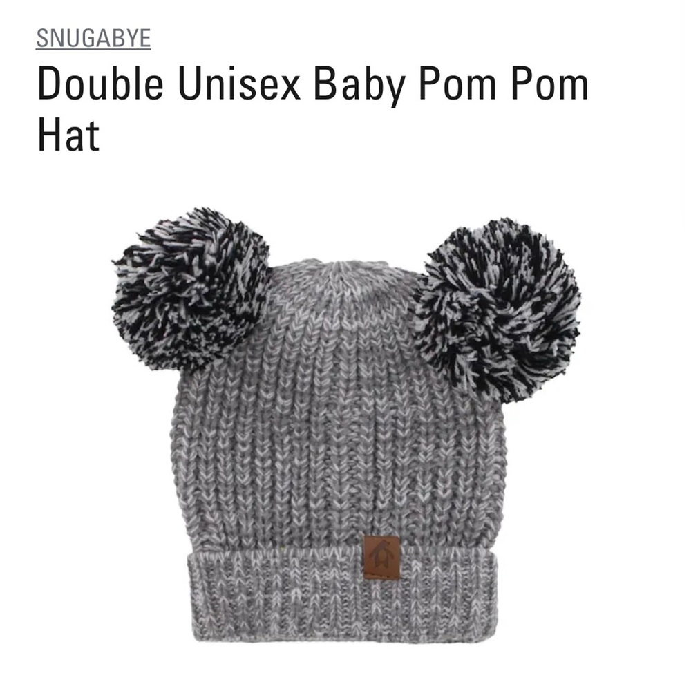 Snugabye - Double Pom Pom Hat